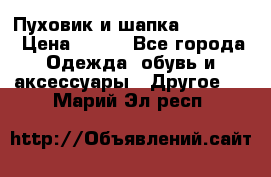 Пуховик и шапка  Adidas  › Цена ­ 100 - Все города Одежда, обувь и аксессуары » Другое   . Марий Эл респ.
